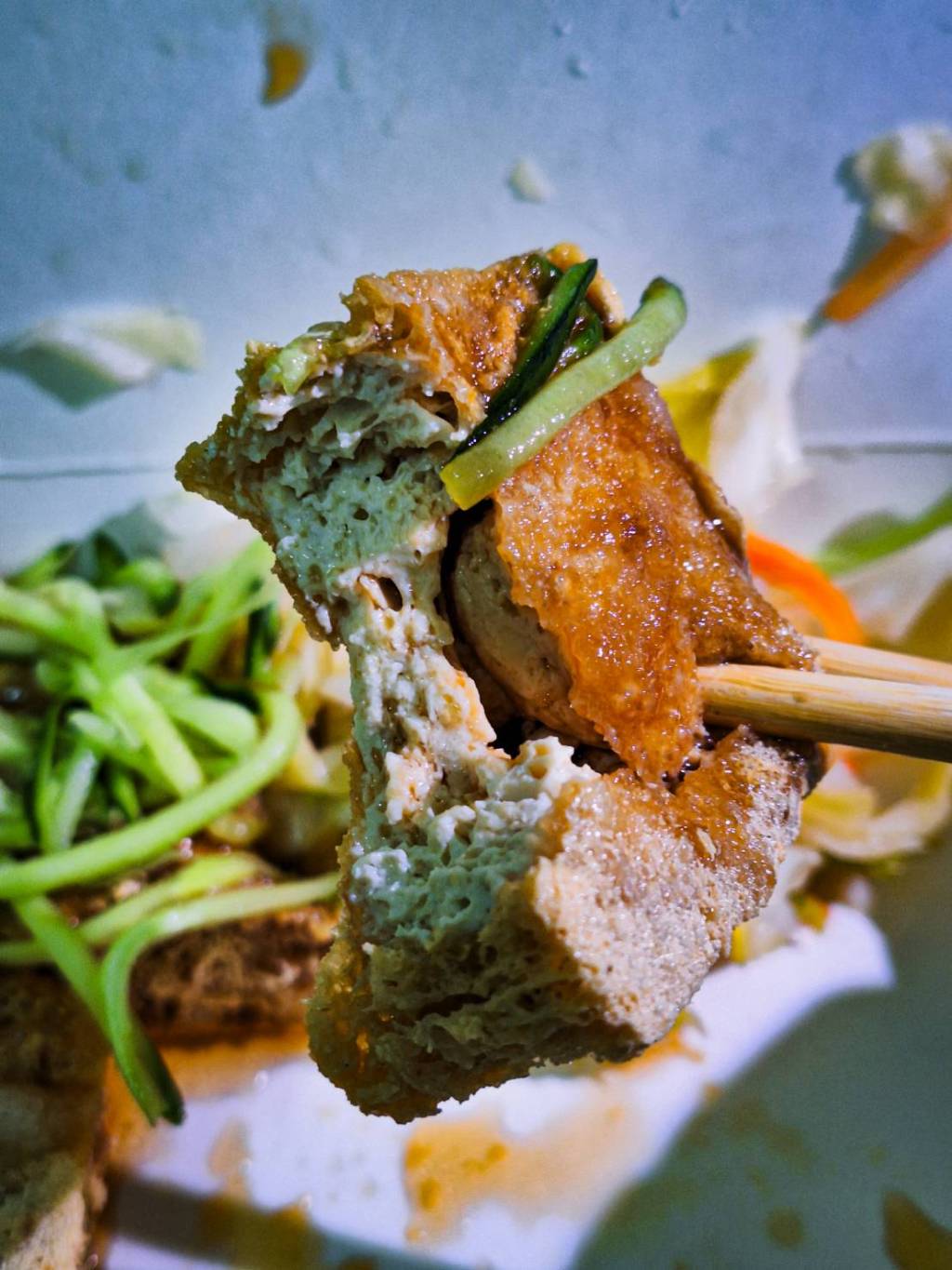 巷口巧芋|酥脆內嫩臭豆腐 料多椰香西米露 鹹甜一次滿足